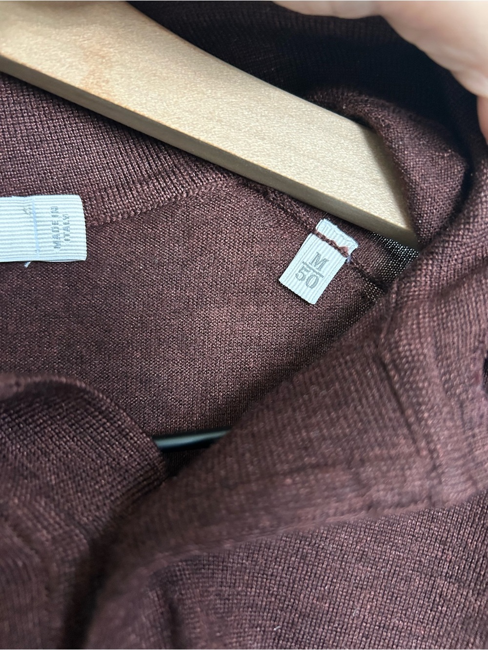 Luxury vintage Ermenegildo Zegna knit polo - Picture 8 of 8